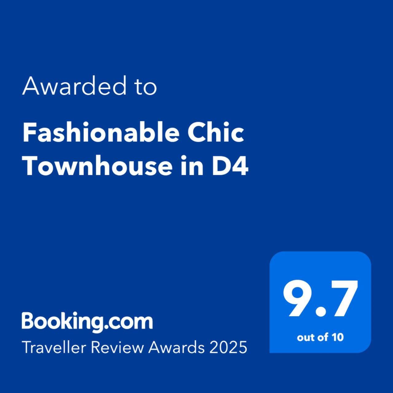Fashionable Chic Townhouse In D4 Dublin Exterior foto